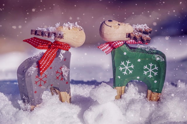 decorazioni di natale progettiamole insieme renne in legno con vestito