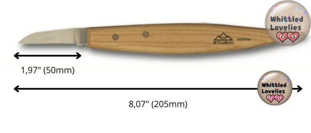 I Migliori coltelli per l’intaglio del legno - Stubai n.510501