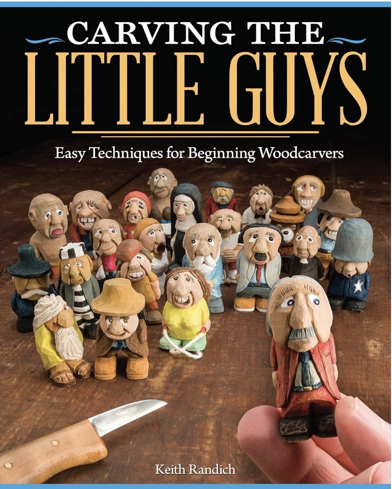copertina del libro carving the little guys di Keith Randich