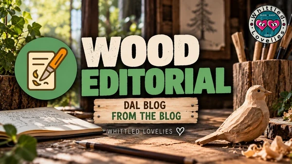Whittled Lovelies Blog – Intaglio e mondo legno | Whittled Lovelies Copertina della playlist YouTube Wood Editorial di Whittled Lovelies.